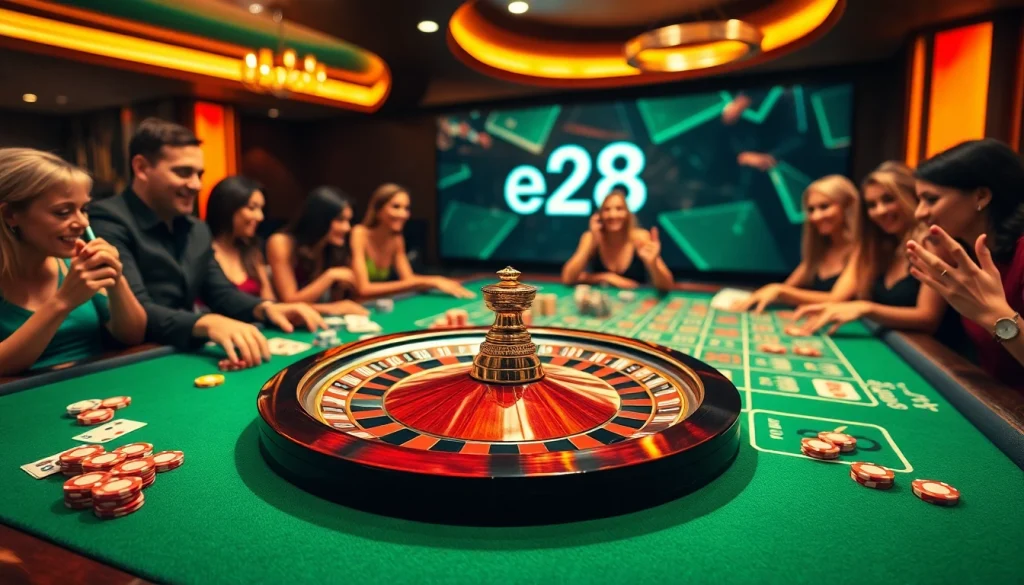 Experience thrilling casino moments with e28 at the roulette table, where excitement meets strategy.